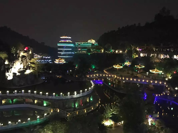 南寧景區(qū)亮化工程