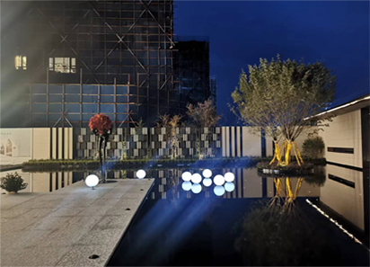 大連樓盤(pán)亮化