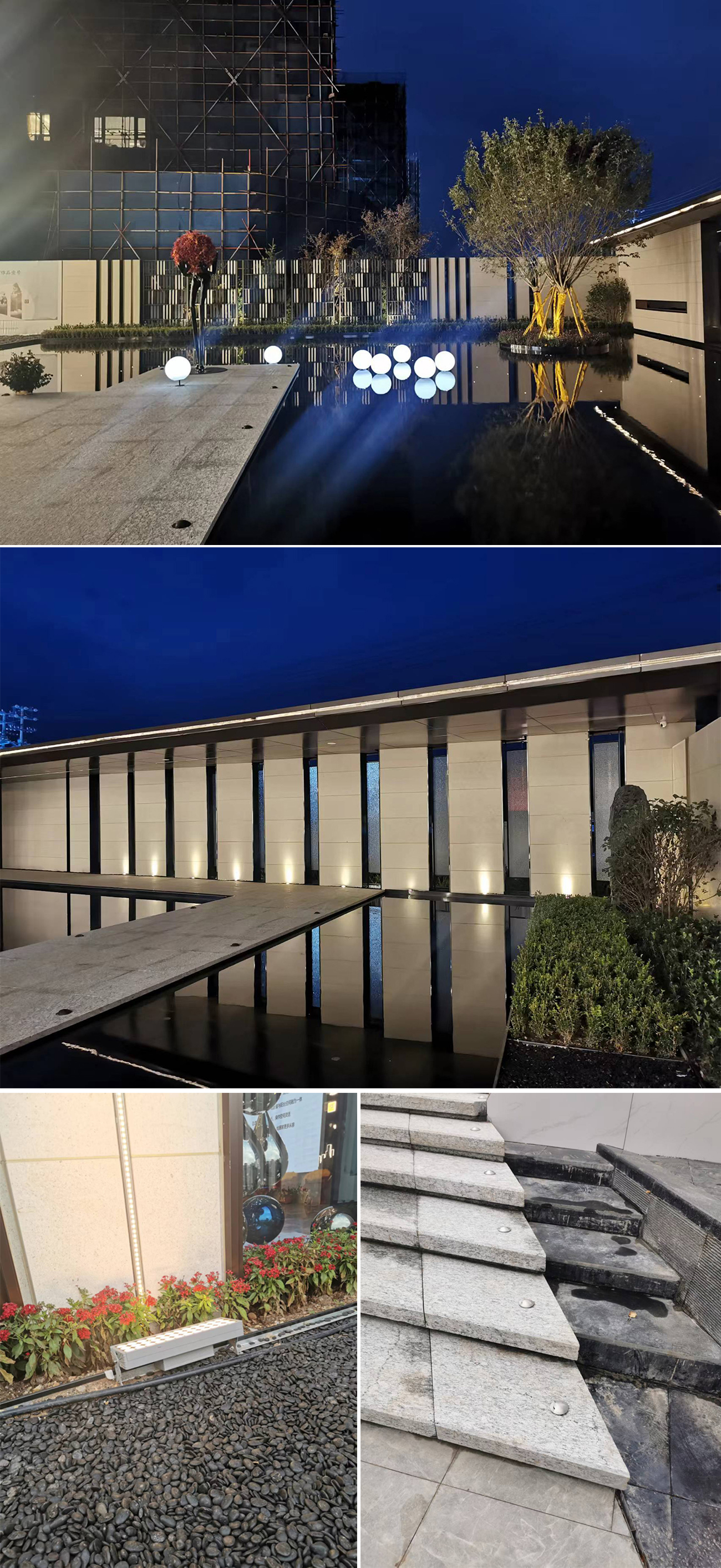 大連某小區(qū)亮化