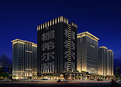 希爾頓酒店外墻亮化