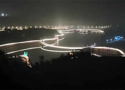 龍鳳山公園亮化