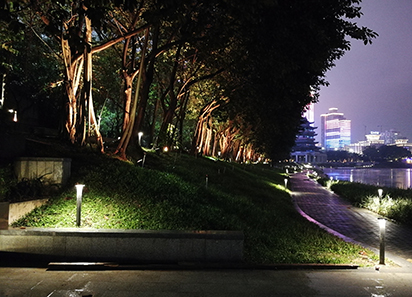 沿河景區(qū)亮化