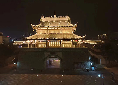 隆昌古城景區(qū)亮化